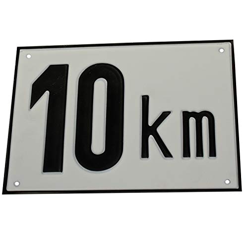 Höchstgeschwindigkeit Tafel 10 Km/h Alu
