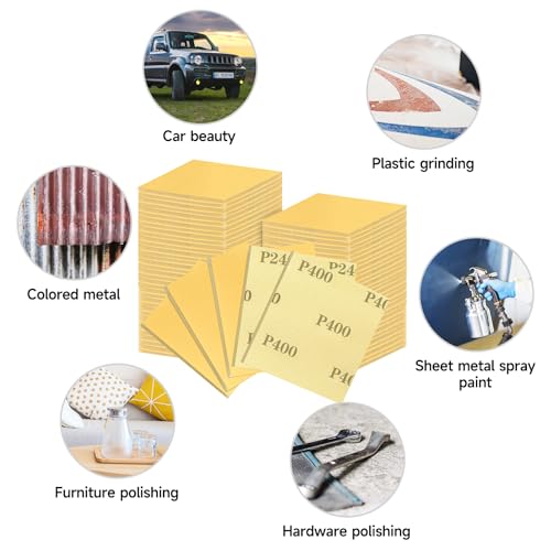 Shineboc 18 Pieces Sanding Sponge, Sanding Block Grit 800, Soft Foam Sand Block Wet Dry Sandpaper for Wood and Metal - Image 4