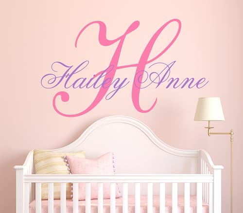 Vinilo Decorativo Personalizado para Niñas 16x12 Pulgadas miniatura 1