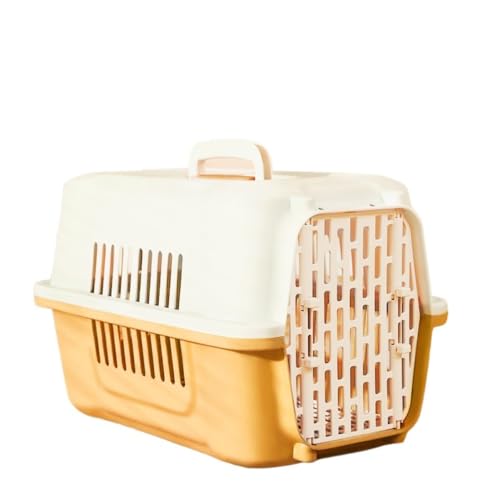 DancJulieペットキャリー 猫 キャリーケース 小型犬・猫用 まで サイズ:長さ49cm x 幅32cm x 高さ32cm キャリーバッグ 犬 キャリーケース ペット用 猫 キャリー航空輸送ボックス 旅行 おしゃれ 小型犬 防災 グッズ ハウス 散歩