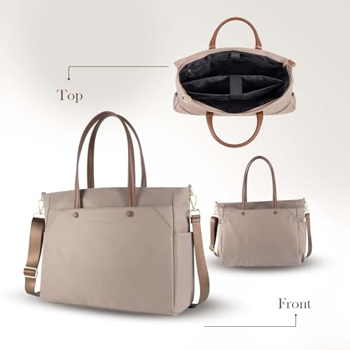 Image of Dash Designs Women's Laptop Bag (16 inch horizontal length),Large Capacity Shoulder Tote for Documents