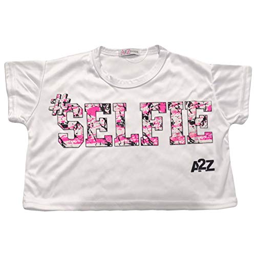 Image of A2Z 4 Kids Girls Love Crop Top T-Shirt And Splash Fashion Leggings Girls Pants Kids Outfit Sets Age 5-14 Years