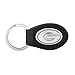 NCAA Georgia Bulldogs Black Leather Concho Key Fob, One Size