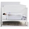 Regalo Safety Swing Down Crib Rail for Toddlers, 33″ Baby Bed Rail Guard with Reinforced Anchor Safety System, Convertible Crib Bed Rail, White