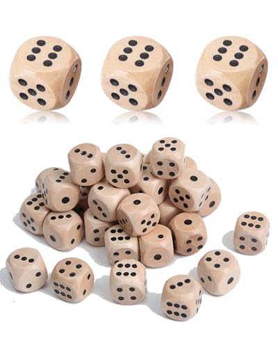 TimedeX 93597 Dés Vierges Avec Poches 20cm - Cube Coloré Personnalisable Pour Jeux Et Décoration