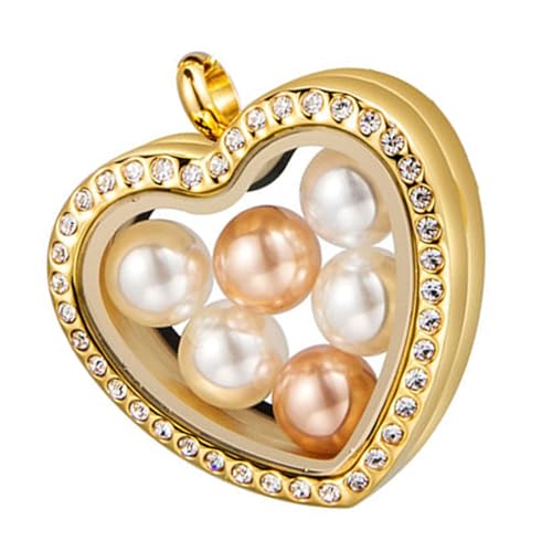 Pendentif cœur en acier inoxydable durable pour la création de bijoux DIY de haute qualité