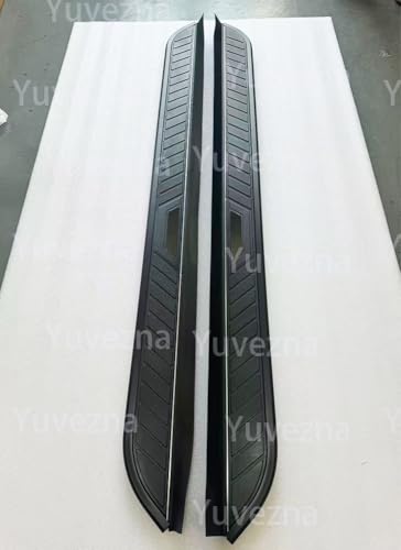 Estribos laterales para Nissan Pathfinder 2013-2021 aluminio negro miniatura 3