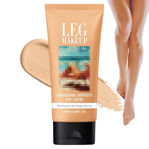 Wasserfest Bein Make up ohne Übertragung Body Coverage Perfector for Legs Tattoo Make Up Cover Leg Makeup without Transmission 100ml Skin Perfecting Body Foundation Flawless Skin Perfecting Concealer
