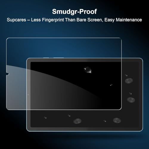 Image of SupCares Tempered Glass for iPad Air M4, M3, M2 and iPad Air (6th, 7th Generation) (11 Inch) With Installation Kit | Military-Grade Gorilla Screen Protector | Edge to Edge Coverage | Transparent