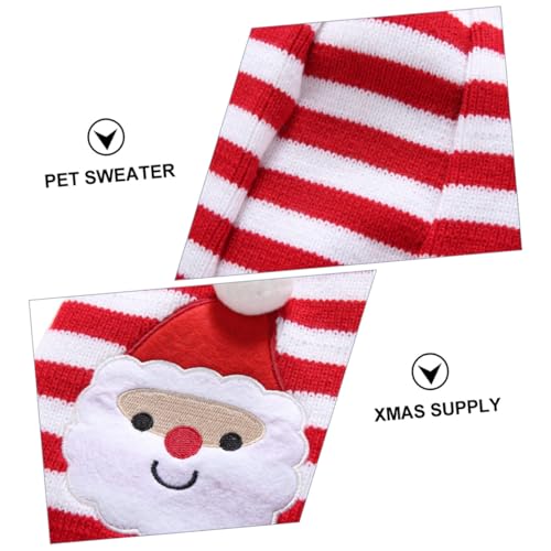 Disfraz de suéter navideño para perro talla M miniatura 5