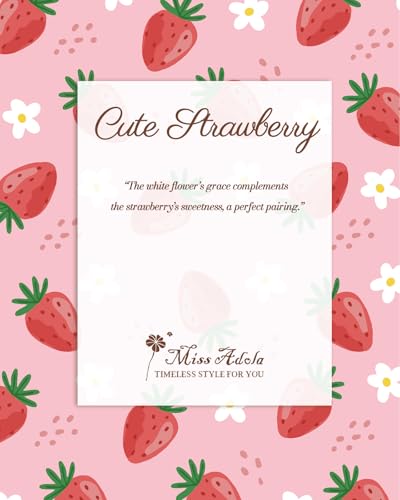 Image of Miss Adola Phone Purse Crossbody Bags for Women - Leather Small Cell Phone Wallet RFID Blocking with Card Slots & Adjustable Strap Cute Designer Aesthetic Cross Body Bags, Strawberry