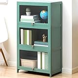 【Meuble de rangement】 : Ce meuble est doté d’une porte en acrylique transparent, idéale pour exposer votre collection préférée. La hauteur de la porte d’un seul niveau est de 30 cm et elle s’ouvre par le haut.