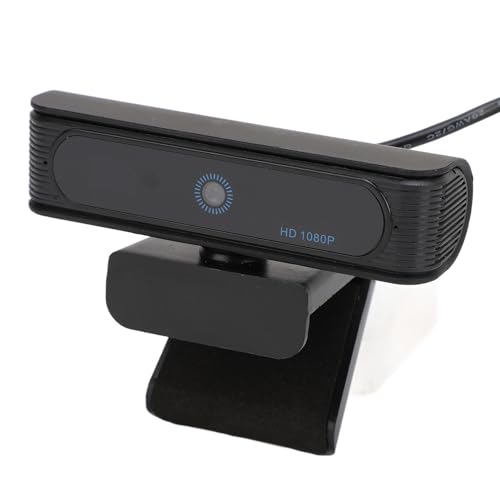 Cámaras Web de 30, 1080p HD Webcam 120 ° Lente de Gran Angular USB 2.0 Cámara Web de Reconocimiento Facial para 11 10 con UCL.5 Compatibilidad
