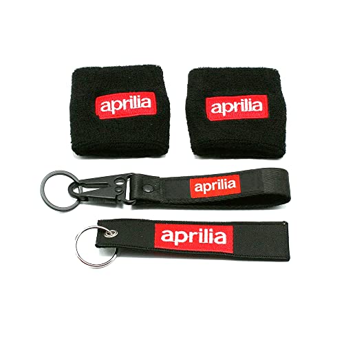 STZYY Moto Depósito Freno Calcetines Tapa Cilindro Líquido Frenos, para Aprilia GPR125 RS 125 RSV4 Factory RSV4 R RF RR Tanque Líquido Aceite Calcetín Funda Protectora Cover