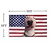 snatelows Walter Dog Meme Flag USA Flag 3x5ft,Vivid Color,Durable Polyester,Flags with 2 Brass Grommets for Indoor and Outdoor. (USA-3x5ft)