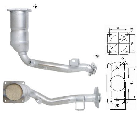 Catalizzatore Magnaflow #70911 per Citroen C3