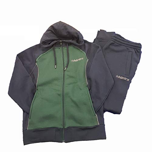 ADMIRAL AD2335 Tuta Uomo 051 Verde/Nero,L
