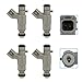 KFKGF 4PCS Fuel Injector for Chrysler for Neon 2001 for Chrysler for PT Cruiser 2001-2003 for Dodge for Caravan 2001-2003 for Plymouth for Neon 2001-280155976 Fuel Injector Kit 4 Holes