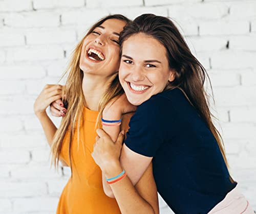 Palotay 16Pcs Summer Surfer String Woven Anklet Bracelets Adjustable Handmade Waterproof Braided Bracelet String Beach Boho Anklet Bracelets Friendship Colorful Woven Rope Jewelry For Women Girls 16Pcs Style B #TOP4