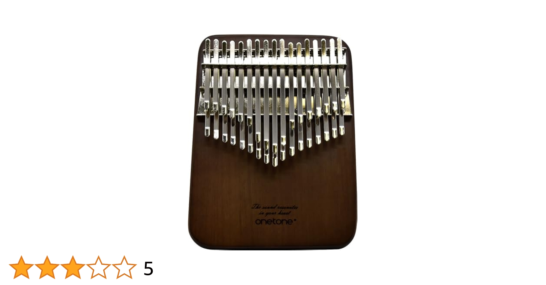 Amazon | ONETONE ワントーン カリンバ (親指ピアノ) 34キー