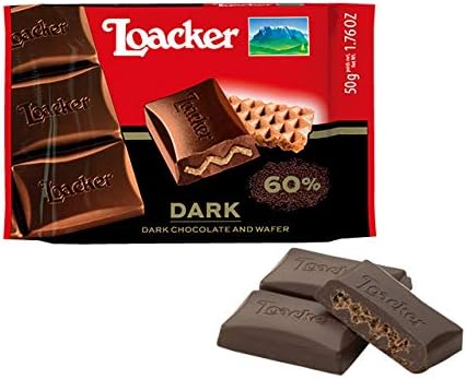 Amazon ローカー チョコレート ダーク カカオ60 50g 12 イタリアのチョコレート チョコレートウエハース 輸入菓子 輸入チョコレート 板チョコ 海外のチョコレート菓子 ノーブランド品 板チョコ チョコバー 通販