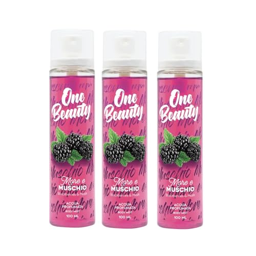  ONE BEAUTY ACQUA PROFUMATA MORE MUSCHIO 100 ML N 3 PZ