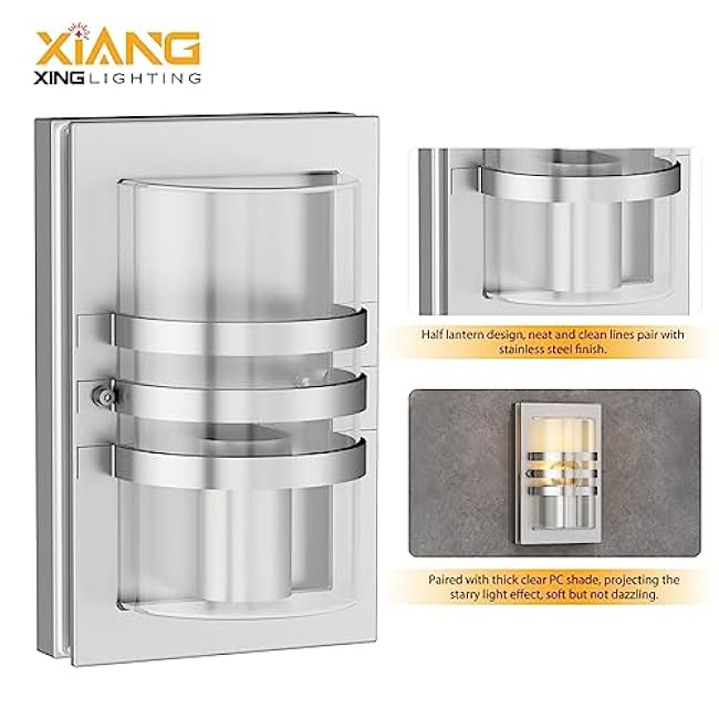 Outdoor Wall Sconce #1150 Stainless Steel Finished