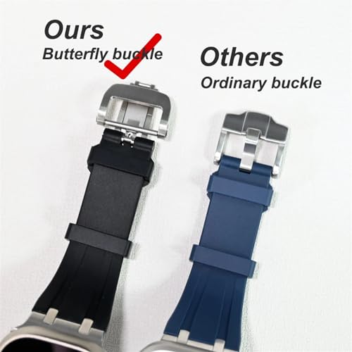 Bracelet en silicone Apple Watch finition premium durable - 7