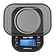 ACCUWEIGHT Feinwaage 0.1g digitale Waage Briefwaage Grammwaage Taschenwaage Präzisionswaage mit Zählfunktion, zugeschnittene Wiegeschale max. 1000g