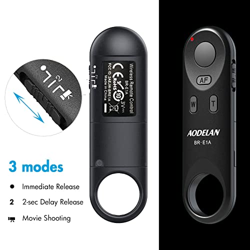 Mando a distancia para Canon M50 y EOS RP disparador inalámbrico sustituto de BR-E1 4