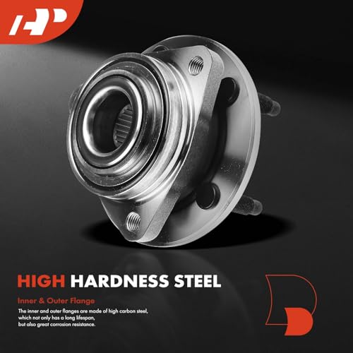 A-Premium Front Wheel Bearing and Hub Assembly with 5-Lug Compatible with Chevrolet Malibu 2004-2007, Pontiac G6 2005-2007, Replace # 513215 by A-premium - Image 3