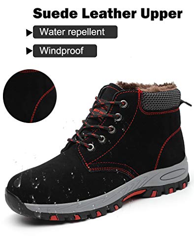 warm safety boots