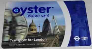 Oyster Visitor card £50 オイスターカード Visitor Oyster card - Transport for London