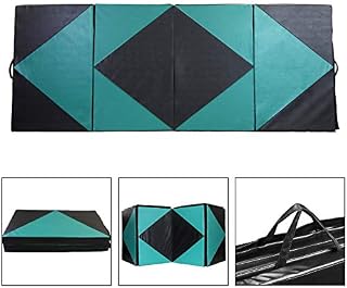 ZENOVA Gymnastics Mats for Kids 4'x6' Anti-Tear Folding Gym Tumbling Mats Home Training