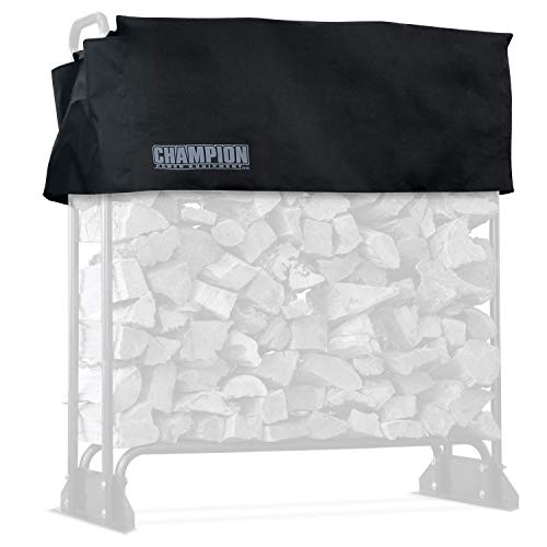 Champion Power Equipment 201163 48-Inch Firewood Heavy Duty Wood Log Rack, Weather Resistant Cover Included #TOP3