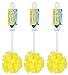 Scrub Buddies Dishwashing Foam Sponges with Handles Bottle/Glass Scrubbers 3Pack