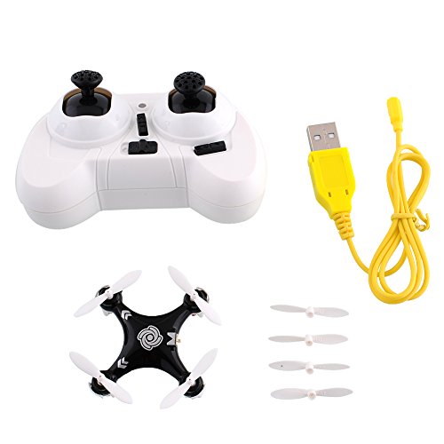 Cheerson CX-10A Mini Headless Mode 2.4G 4CH 6 Axis RC Quadcopter(Black)