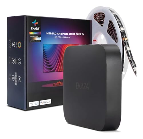 EKAZA Ambiente Light para TV KIT FITA LED RGB-IC 55''- 65'' polegadas - EKCL-T3601-3
