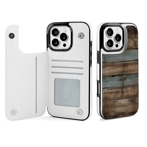 Étui iPhone 16 Pro Max vieux bois rustique : emportez un souvenir de nature