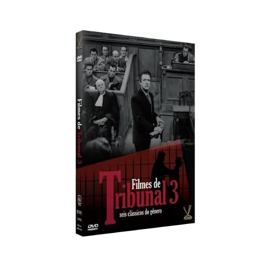 Filmes de Tribunal Vol. 3 - Edição Limitada Com 6 Cards (Caixa com 3 DVDs)