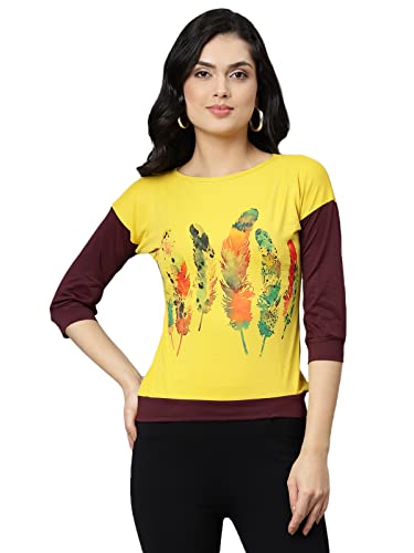 Image of DHRUVI TRENDZ Animal Print Regular Fit Jeans Korean Western Tops for Women Stylish