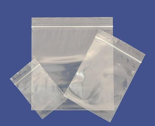 1000 Grip Seal Bags 1.5 x 2.5 Inch Strong Reusable Zip Lock
