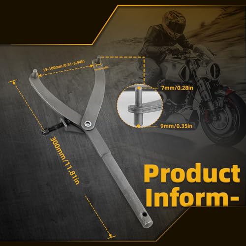 LPZMPZ Haltewerkzeug Kupplung Variomatik Blockierwerkzeug Universal, Kupplungsschlüssel, Blockierwerkzeug Kupplung Für Motorrad Riemenscheibe Ausbau Halterung Reparatur, Typ Y
