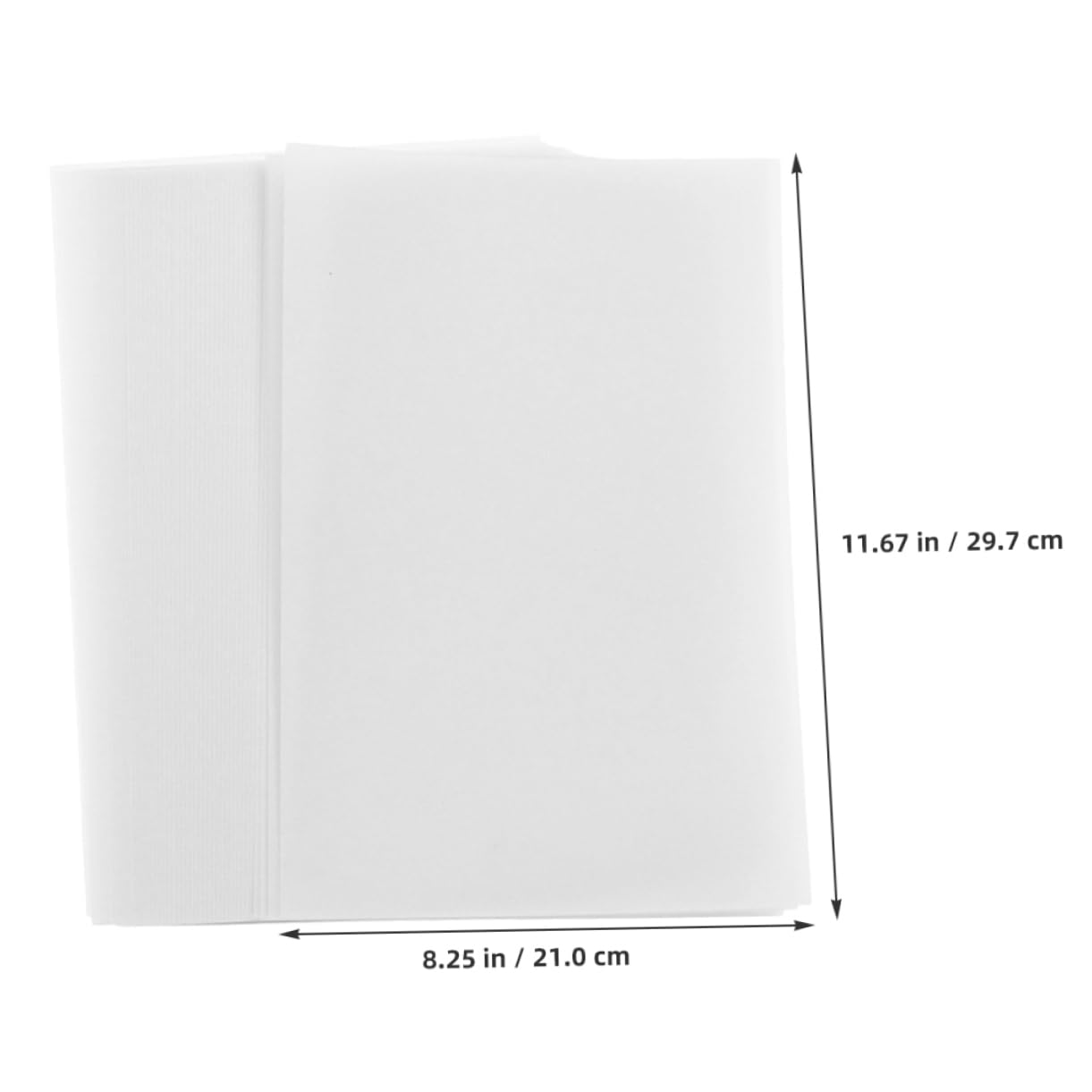 DOITOOL 50 pcs Translucent Drawing Paper for Tattoo Printing Crafting Sketching Art Supplies Easy to Cut Durable Finish for Invitations Artwork Preservation