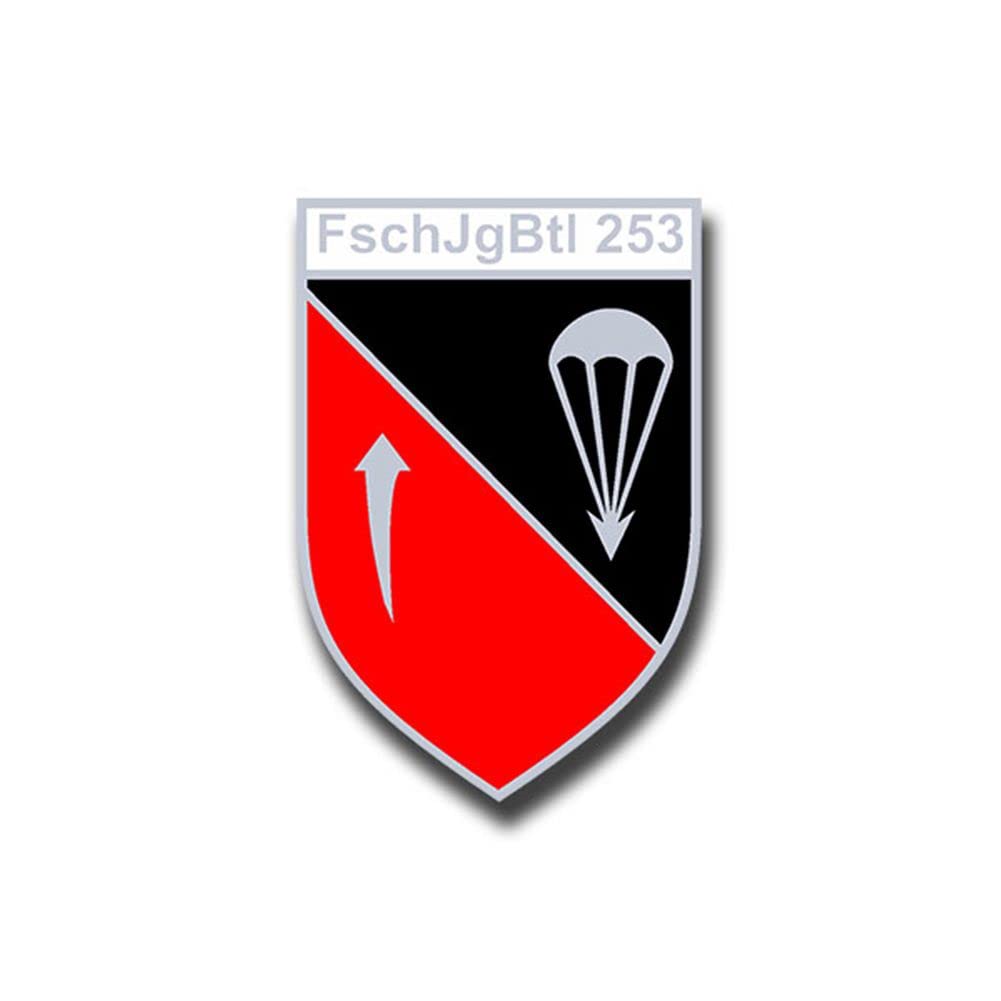 Wappenschild Fallschirmjäger Bataillon 273 Seedorf – 16x20 Cm, Kirschbaumoptik