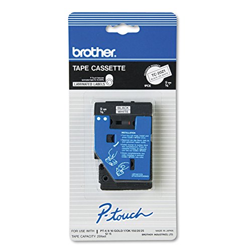 Brother International TC20Z1 1pk 3 8quot; Black on White
