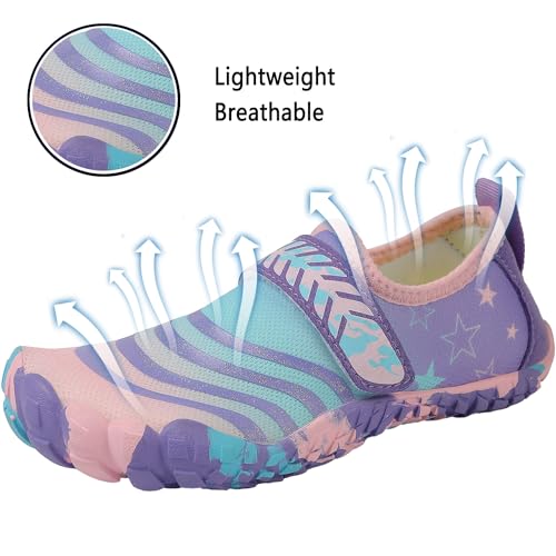 Image of Quickshark Kids Water Shoes Boys Girls Barefoot Aqua Socks Outdoor Indoor Quick Dry Sandals Lightweight Slip On Walking Sneakers for Beach Pool Swim (Little Kid /Big Kid)