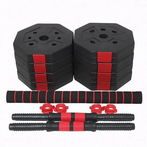50kg (110lb) Adjustable Octagonal Dumbbell Set Home Gym Weight Lifting & Strength Training Fitness Equipment (50 KG (110 lb))