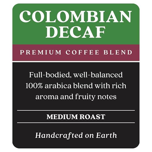 Image of Copper Moon Single Serve Decaffeinated Coffee Pods for Keurig K Cup Brewers, Colombian Decaf Blend, Medium Roast Coffee, 20 Count