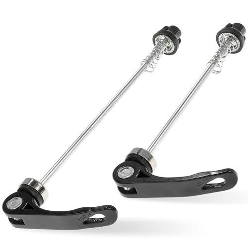 BlueStars Bike Quick Release Skewer Eje de Rueda Delantera y Trasera (1 Par)